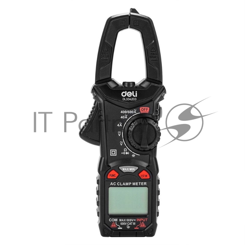 Токоизмерительные клещи цифровые Deli DL334203