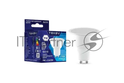 Лампа светодиодная TOKOV ELECTRIC 9Вт Soffit 6500К GU10 176-264В