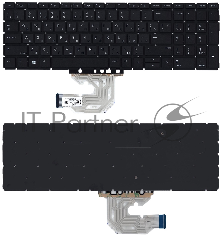 Клавиатура для ноутбука HP 450 G6 черная