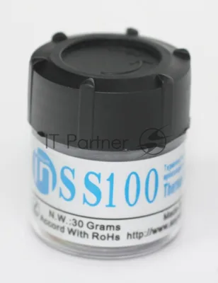 Термопаста Amperin SS100, 30 г, 8.5 Вт/(м⋅К), банка