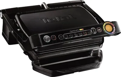 Гриль электрический Tefal GC714834, черный