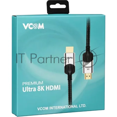Кабель VCOM CG865-2M HDMI 19M/M,ver. 2.1, 8K@60 Hz 2 м VCOM CG865-2M