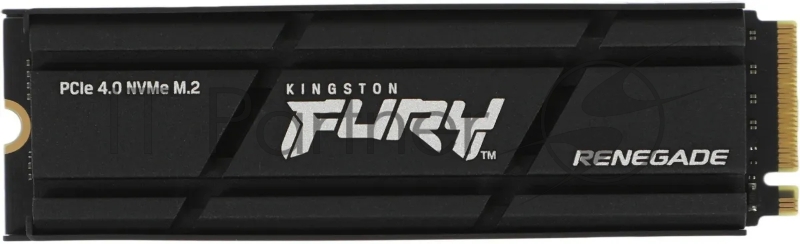 Накопитель SSD Kingston Fury Renegade, 4Tb, PCIe 4.0 x4, M.2 2280, NVMe, R/W 7300/7000, с радиатором