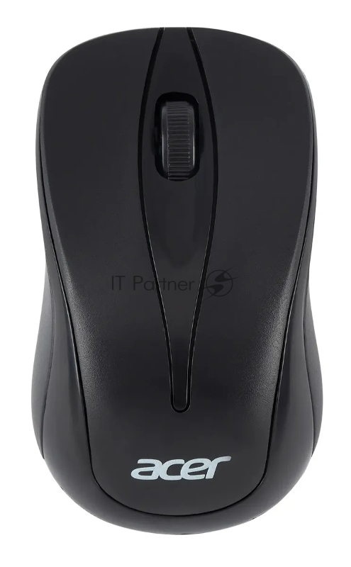 Мышь беспроводная Acer OMR131 черный, 1000 dpi, радиоканал, USB, кнопки - 3