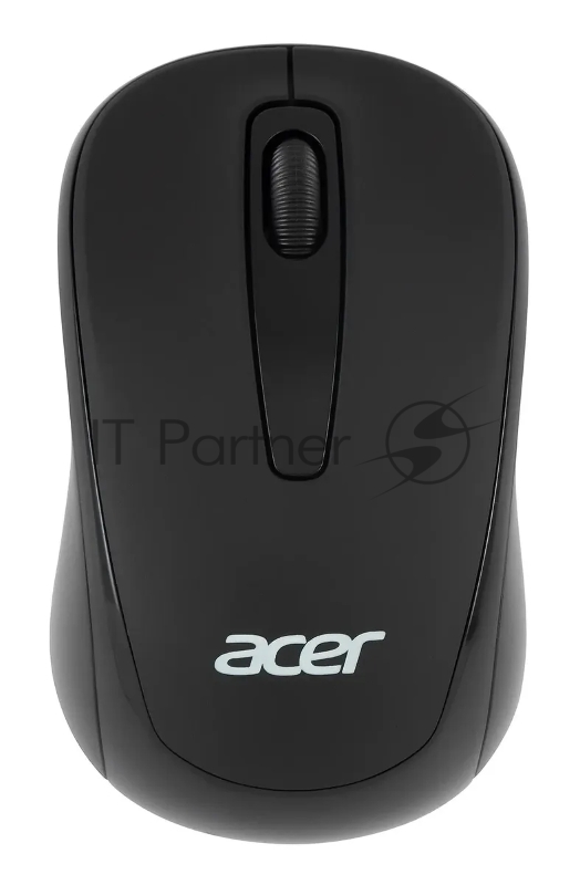Мышь беспроводная Acer OMR133 черный, 1000 dpi, радиоканал, USB, кнопки - 3