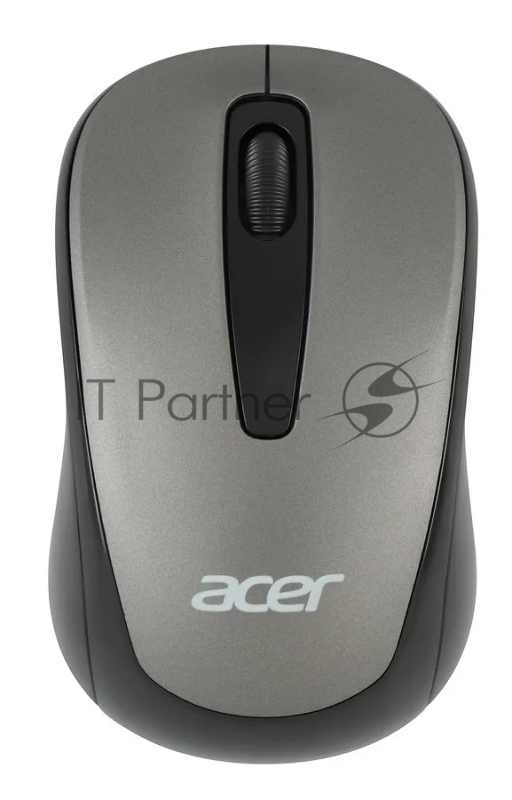 Мышь беспроводная Acer OMR134 серый, 1000 dpi, радиоканал, USB, кнопки - 3