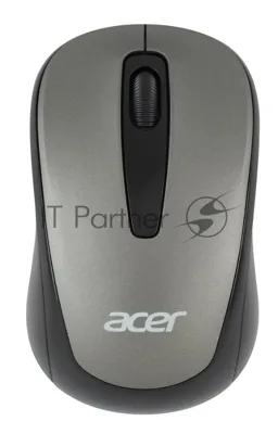 Мышь беспроводная Acer OMR134 серый, 1000 dpi, радиоканал, USB, кнопки - 3