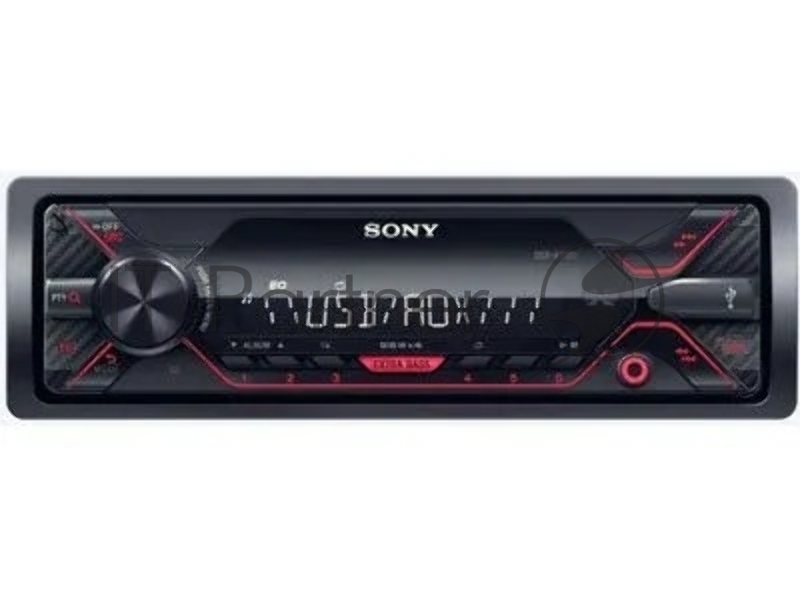 Автомагнитола Sony DSX-A110, 1 DIN, USB Type-A, AUX, съёмная панель