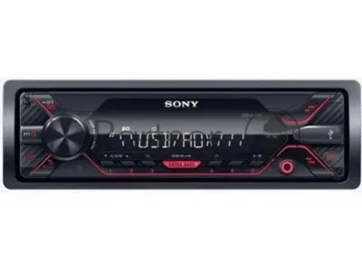 Автомагнитола Sony DSX-A110, 1 DIN, USB Type-A, AUX, съёмная панель