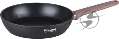 Сковорода Rondell Bueno RDA-1583, 24см, без крышки, черный