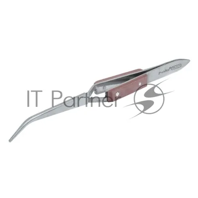 Обратный пинцет Pro'sKit 1PK-117T загнутый, 164мм