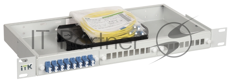 1U кросс укомплектованный: LC (duplex) 24шт; (OS2)/FOBX24-1U-24LCUD09/1U кросс укомплектованный: LC (duplex) 24шт; (OS2)