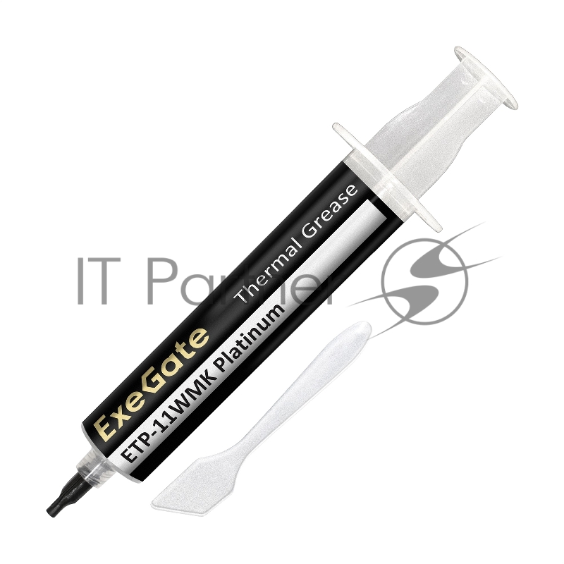 Термопаста ExeGate ETP-11WMK Platinum, 30 г, 11 Вт/(м⋅К), шприц