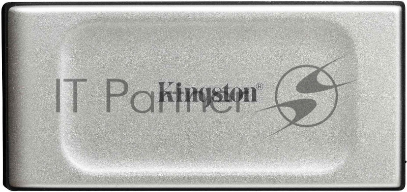 Внешний SSD Kingston XS2000, 4TB, USB 3.2 Gen 2x2 Type-C, R/W 2000/2000, серебристый