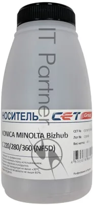Носитель (девелопер) NF5/6/7/8 для KONICA MINOLTA Bizhub C220/280/360 CET, 45г/бут, CET8772-045