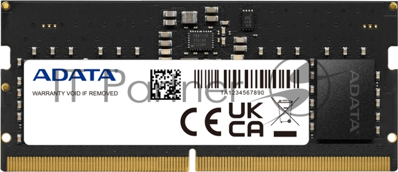 Оперативная память ADATA DDR5, 32GB (1x32 GB), 4800 MHz, CL40, SO-DIMM