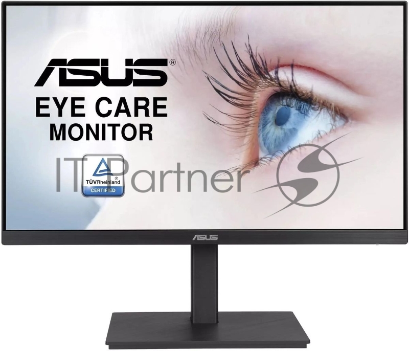 Монитор 23.8" ASUS VA24EQSB IPS 1920x1080, 75 Гц, 5 мс, 16:9, 300 кд/м², 1xHDMI, 1xDisplayPort, VGA, Flicker Free, Low Blue Light, черный
