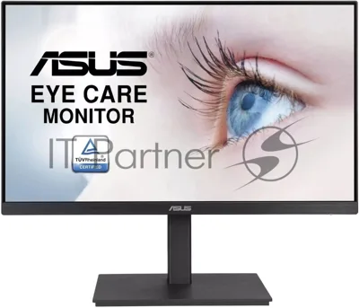Монитор 23.8" ASUS VA24EQSB IPS 1920x1080, 75 Гц, 5 мс, 16:9, 300 кд/м², 1xHDMI, 1xDisplayPort, VGA, Flicker Free, Low Blue Light, черный