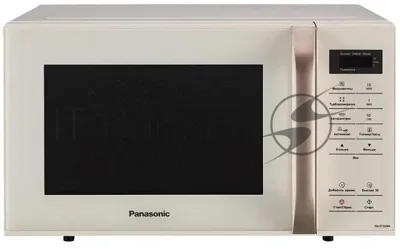 Микроволновая печь Panasonic NN-ST35MKZPE бежевый, 25 л, 800 Вт, переключатели - сенсор