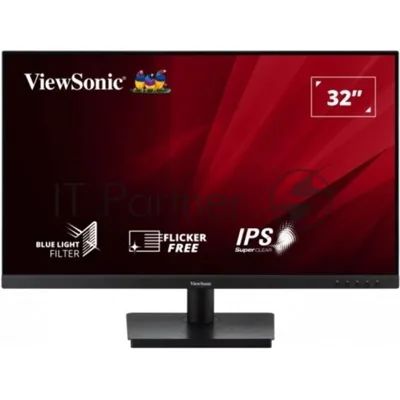 Монитор 32" ViewSonic VA3209-MH IPS 1920x1080, 75 Гц, 4 мс, 16:9, 250 кд/м2, 1хHDMI, 1хVGA, черный