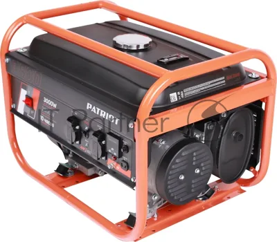 Электрогенератор бензиновый Patriot GRS 3800, 3 кВт, 62 дБ, 40 кг