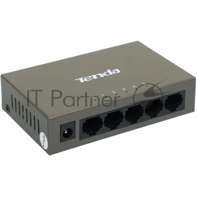 Коммутатор Tenda TEF1005D, 5×100 Мбит/с, неуправляемый