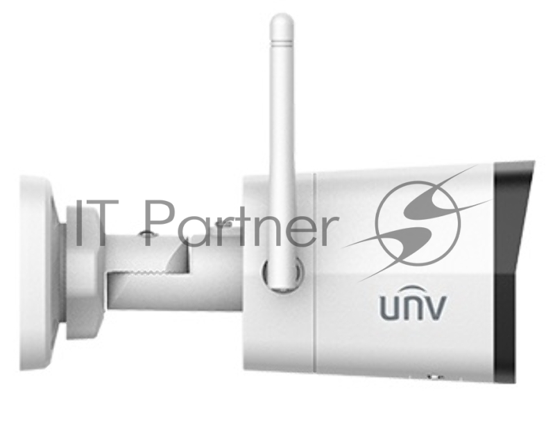 Видеокамера Uniview IP цилиндрическая, 1/2.9" 2 Мп КМОП @ 30 к/с, ИК-подсветка до 30м., 0.01 Лк @F2.0, объектив 2.8 мм, DWDR, 2D/3D DNR, Ultra 265, H.265, H.264, MJPEG, 2 потока, встроенный микрофон,