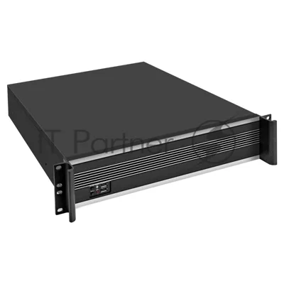 Серверный корпус ExeGate EX293331RUS Pro 2U450-09 (RM 19", высота 2U, глубина 450, БП 1200ADS, 2*USB)