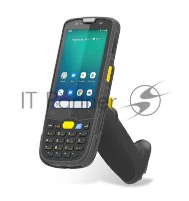 Терминал сбора данных Newland Mobile Computer with 4" touchscreen, 2D CMOS imager with Laser Aimer (CM6x), 4Gb/64Gb, BT, WiFi, 4G, GPS, NFC, Camera. USB cable, rubber boot, battery and multi plug adapter. OS: Android 11 GMS.