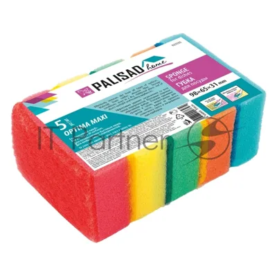 Губки для посуды,98x65x31 мм, 5 шт., HomePalisad