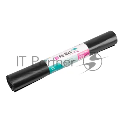 Пакеты для мусора Home Palisad 180 л x 10 шт. пвд особопрочные черные, длинный ролик