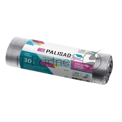 Пакеты для мусора Home Palisad 30 л x 30 шт. серые