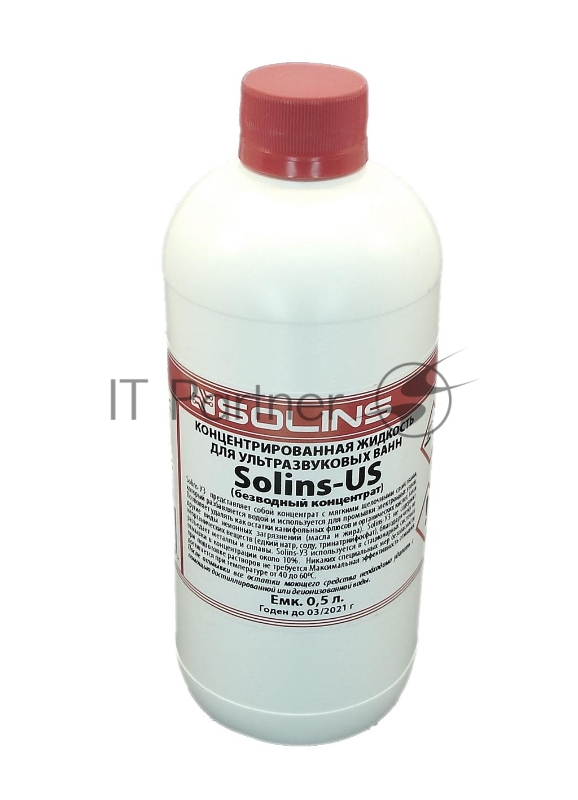 Концентрат для ультразвуковых ванн Solins - US 0,5 л