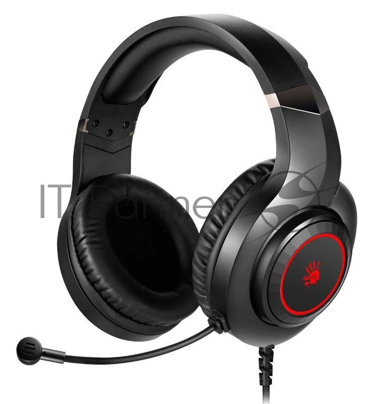 Гарнитура Bloody G220 чёрный, проводная, подсветка