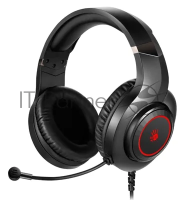 Гарнитура Bloody G220 чёрный, проводная, подсветка