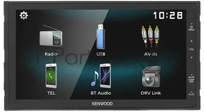 Автомагнитола Kenwood DMX1025BT, 2 DIN, 6.8", Bluetooth, USB Type-A
