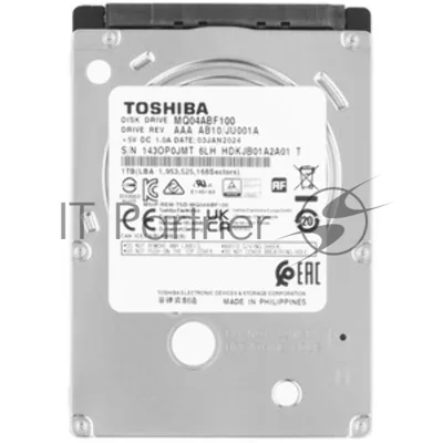 Жесткий диск HDD Toshiba MQ04 1Tb 5400rpm SATA 128Mb 2.5"