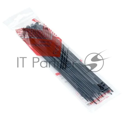 Хомут P6.6 стандартный (ч), 3.6x200 (50шт) PROxima FlexLock
