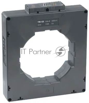 Трансформатор тока IEK ТТИ-125 3000/5А 15ВА класс 0,5S