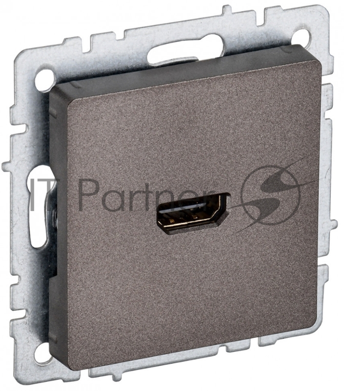 Розетка HDMI IEK BRITE РHDMI-0-БрТБ темная бронза