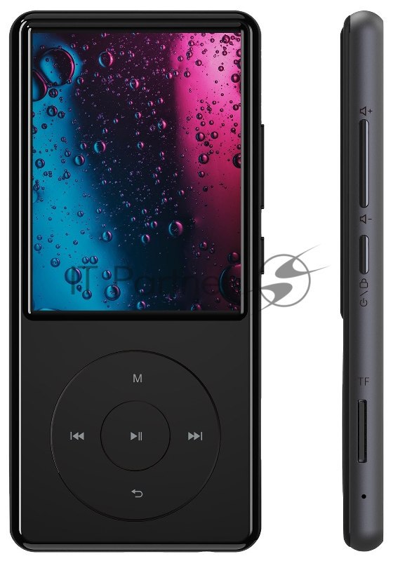Плеер Hi-Fi Flash Digma M5 BT 32Gb черный/2.4"/FM/microSD/microSDHC/clip