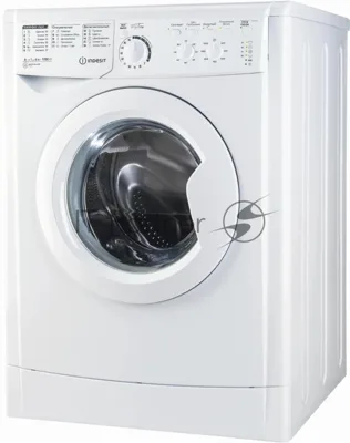 Стиральная машина Indesit EWUC 4105 CIS белый, загрузка фронтальная 4 кг, 1000 об/мин., класс: А