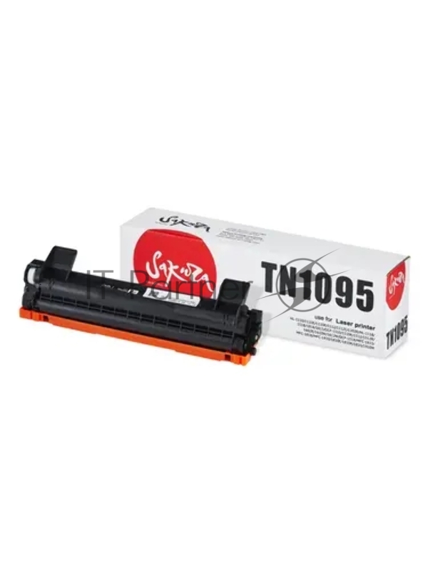 Картридж лазерный Sakura TN1095 для Brother, черный, 1500 к.