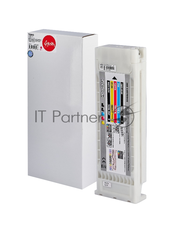 Картридж струйный Sakura C13T694300 (T6943 Magenta) для Epson, пурпурный, 675 мл.