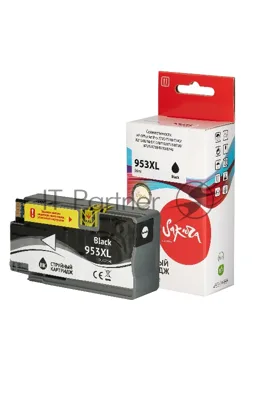 Картридж струйный Sakura L0S70AE (№953XL Black) для HP, черный, 56 мл., 2000 к.