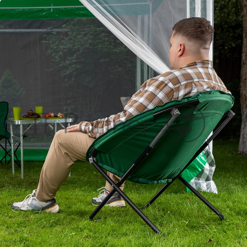 Кресло Palisad Camping круглое 85х46х85 см