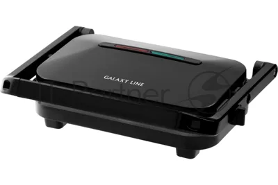 Гриль электрический Galaxy Line GL 2977, черный, механическое управление, 1800 Вт