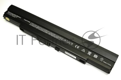 Аккумуляторная батарея для ноутбука Asus A1, PL30, PL80, U30 14.4V 5200mAh A42-UL50 OEM черный