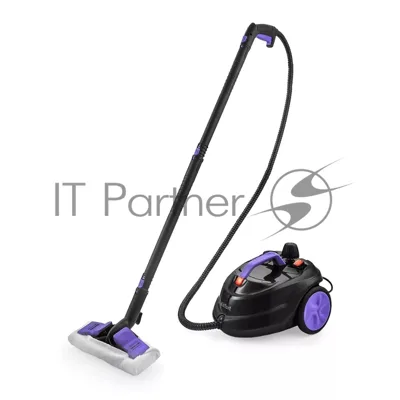 Пароочиститель ручной Kitfort КТ-9104-1 2000Вт фиолетовый/черный