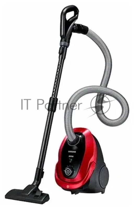 Пылесос Samsung VC20M253AWR красный, 460/2000 Вт, уборка сухая, пылесборник мешок 2.5 л